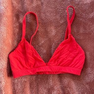 Skims red bralette